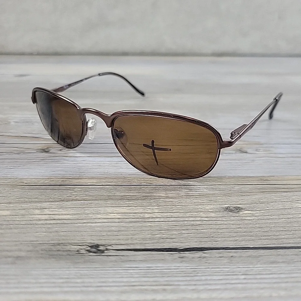 Ray-Ban RB3105 W3137 Predator‎ Brown Metal Sleek Eyeglasses Frames Only